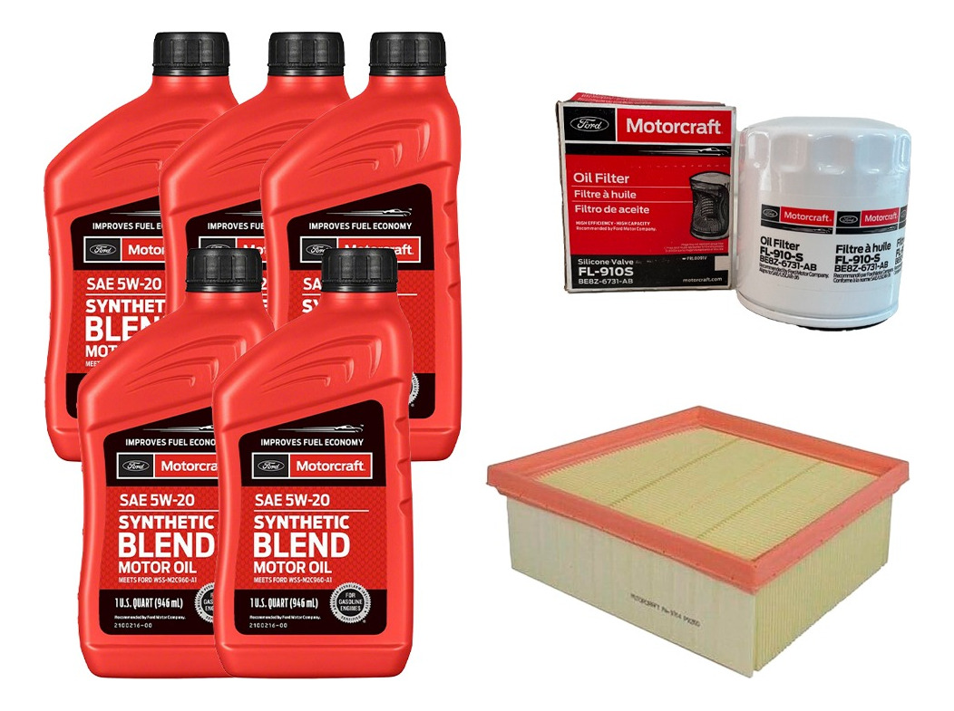 Motorcraft - Kit Mantención Ford Fiesta 2014-2022 1.0/1.6 Original