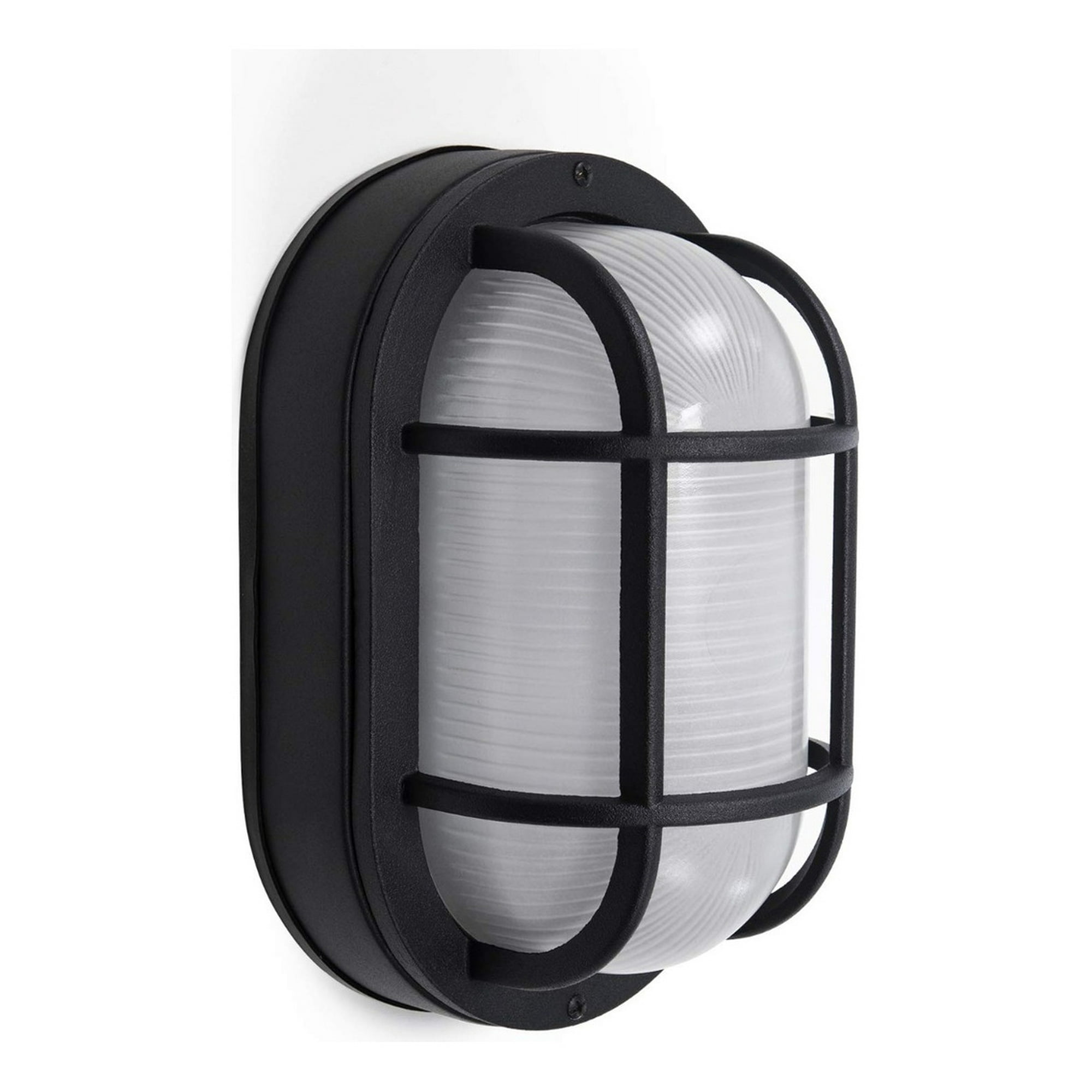 Genérico - Set 2 Aplique Mamparo Exterior Luz Dinamica Patio Porche Lau