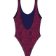 thumbnail image 2 of Traje de baño baywatch animal print brillante, 2 of 3