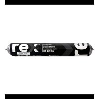 Metalfer - Rex Sellante Poliuretano Gris 600Ml Adherencia Construcción Variedad Materiales