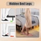 thumbnail image 3 of Queen Size Bed Frame , Heavy Duty Metal Bed Frame, Quick & Easy Assembly, LED light, No Noise, Black, 3 of 3