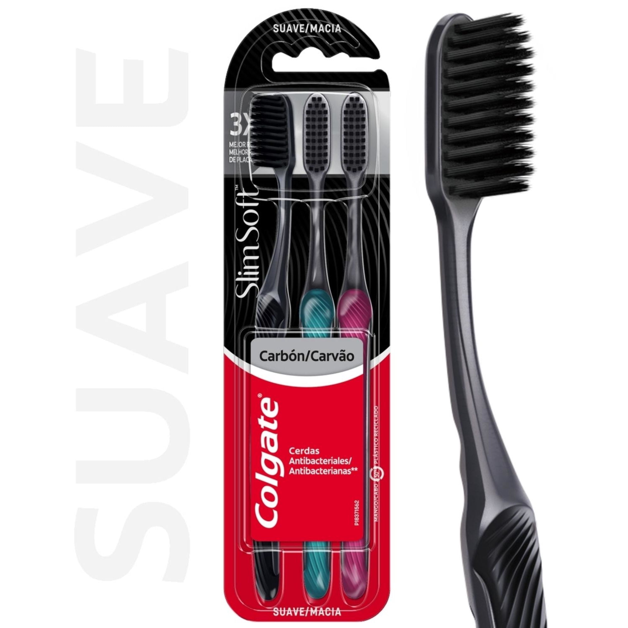Cepillo De Dientes Colgate Slim Soft Cerdas Suaves