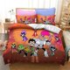 thumbnail image 1 of ed Cartoon Teen Titans Go Bedding Sets exquisite bed supplies set duvet cover bed comforter set luxury birthday giftBed Sheets, 1 of 5