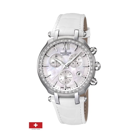 Reloj C4522/1 Candino Blanco Mujer Sport Athletic Chic
