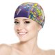 thumbnail image 5 of Supercosas Gorro de Natación de Licra, Gorro de Baño de Tela Cómoda, Gorro Elástico Antideslizante para Hombres, Mujeres y Niños, 5 of 6