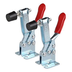 Genérica - Pack 2 Clamp Presión Vertical Gh-201B 100Kg Tirador Rápido