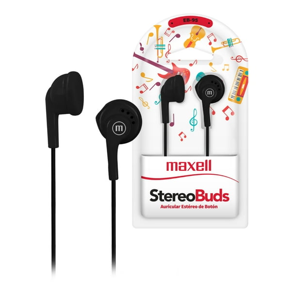 Audifono EB-95 Maxell TRS Stereo Buds In-ear Lider