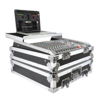 Prox Live Performance Gear - Estuche Mezclador Prox 10U De Montaje Superior 19 Inclinado Xs-19Mixlt
