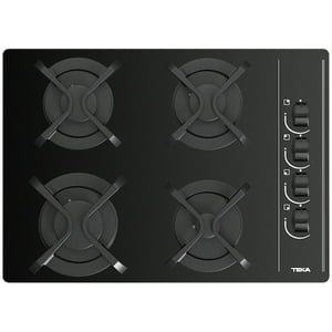 Teka - Encimera Gas Natural 4 Quemadores Gbc 64003 Nat Bk