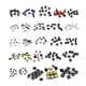 thumbnail image 2 of Kit Surtido De Microinterruptores Con Pulsador Táctil De 25 Valores, 250 Piezas (25x10 Piezas), 2 of 5