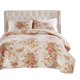 thumbnail image 1 of Juego de ropa de cama Benzara Givi, 2 unidades, XL, algodón, estampado floral, 1 of 6