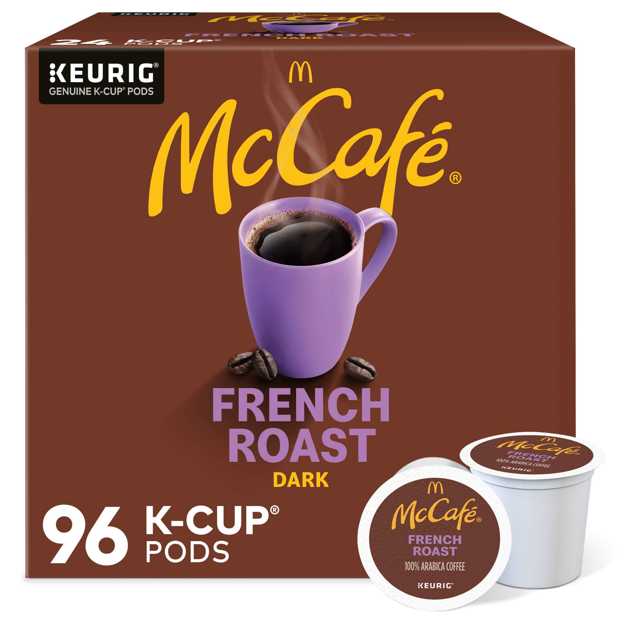 Mccafe - Café Mccafé French Roast Tostado Oscuro 96 Cápsulas K-cup