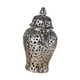 thumbnail image 2 of Tarro De Jengibre De Porcelana Con Tapa, Jarrón De Cerámica Para Centro De Mesa De Fiesta, Hogar, Plata, 2 of 3