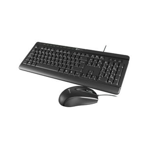 Klip Xtreme - Combo Teclado+Mouse C/Cable Usb Klipxtreme Kck-251S Negro