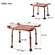 thumbnail image 5 of Silla de ducha Banco de ducha de teca para personas mayores y discapacitadas, 5 of 8