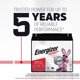 thumbnail image 4 of Batería recargable Energizer 12 V 18 Ah AGM de plomo‑ácido sellada, 4 of 7