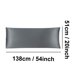 thumbnail image 2 of Funda de Almohada Corporal de Satén PiccoCasa Funda de Almohada Larga Sedosa para Cabello y Piel, Reina Gris, 2 of 7