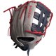 thumbnail image 4 of Guante de Softball Miken 33 cm LHT Gris/Azul Marino/Rojo, 4 of 5
