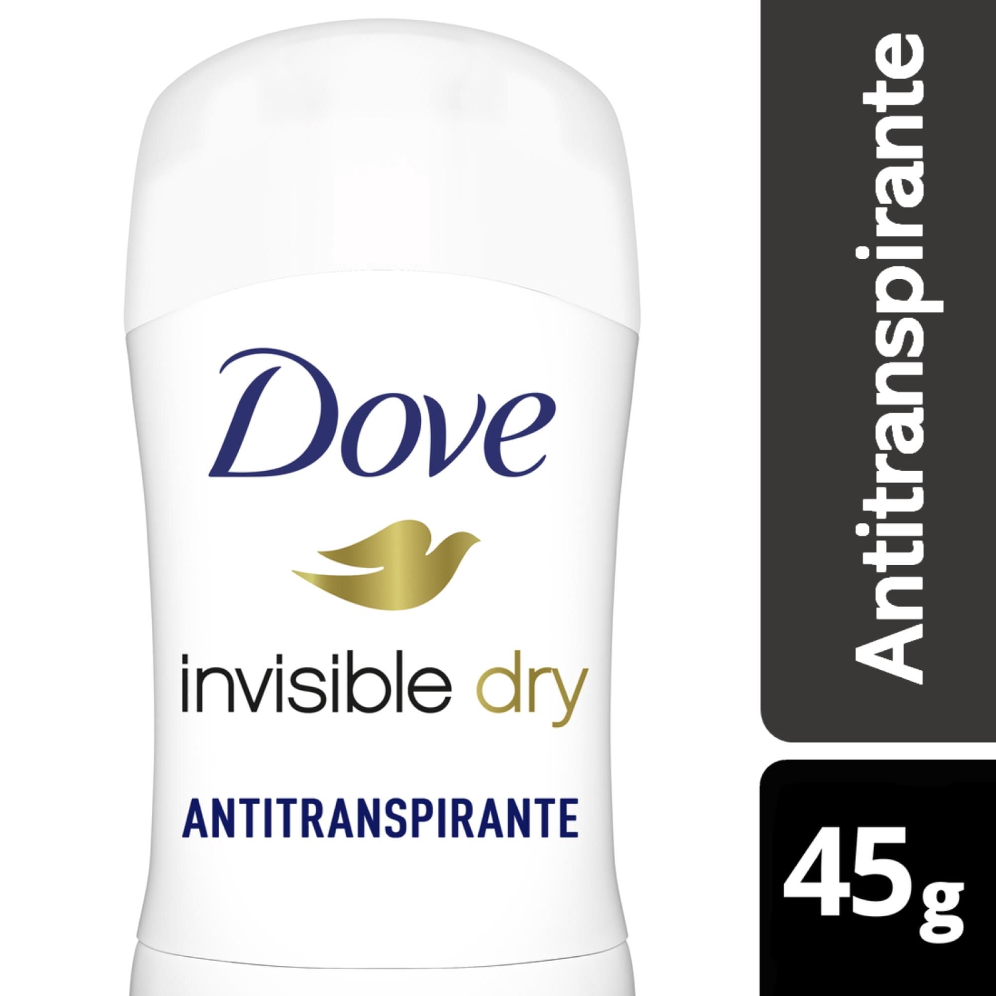 Desodorante Barra Dove Invisible Dry Mujer, 45 g