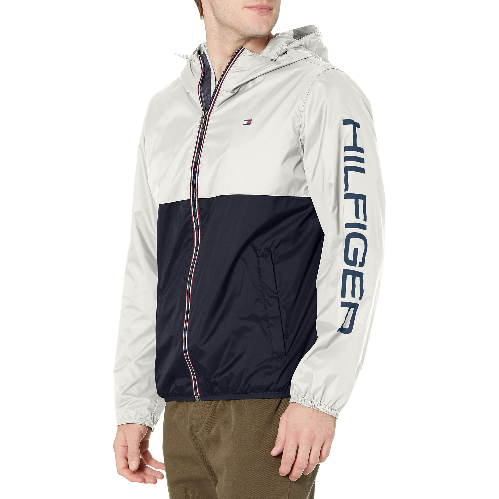 Chubasquero Tommy Hilfiger Ligero Y Resistente Al Agua Para Hombre