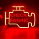 thumbnail image 2 of Letrero de Neón Check Engine para Garaje LED 15x11in Alimentado por USB, 2 of 7