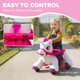thumbnail image 5 of Caballito eléctrico Qaba Unicornio con batería de 12V para niños de 1.5 a 3 años, 5 of 9