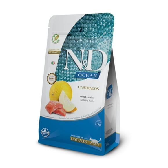 N&D Ocean Salmon Gato Castrado 7,5 kg