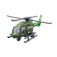 Magideal - Helicóptero De Juguete, Simulación De Juego, Pieza De Exhibición De Aviación Para Niños, Juguete De Avión Para Niños, Regalo De Vacaciones Para Niños Verde