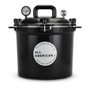 Olla A Presión/Enlatadora All American 1930, 20,4 L, Color Negro Ónix