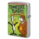 thumbnail image 1 of Tennessee Tuxedo Y Sus Historias theme Copper Metal Lighter Shell Premium Replacement Refillable Lighter Case With Durable Metal Construction Compatible With Zippo And Most Standard Lighter Models, 1 of 6