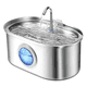 thumbnail image 2 of Bebedero Automático Gatos Perros Fuente Agua 3.2l Inox, 2 of 6
