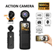 thumbnail image 2 of Mini Body Camara Profesional Full Hd | Grabación 180° Negro, 2 of 3