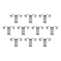 Bothyi - Clips De Drenaje De Panel Solar, Abrazadera De Guía De Agua De Panel Fotovoltaico Resistente, 30Mm, 10 Uds.