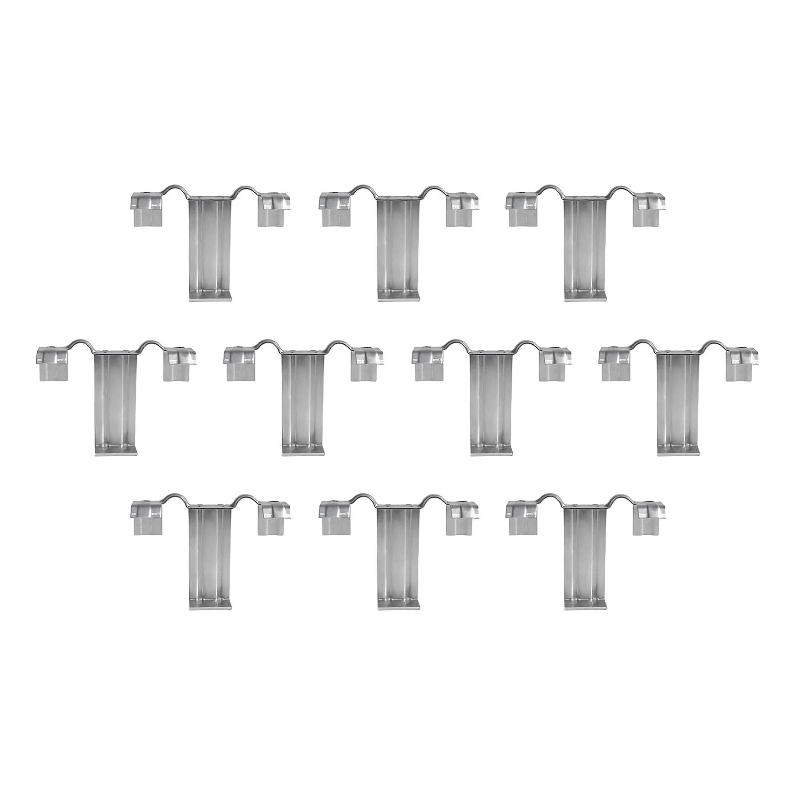 Bothyi - Clips De Drenaje De Panel Solar, Abrazadera De Guía De Agua De Panel Fotovoltaico Resistente, 30Mm, 10 Uds.