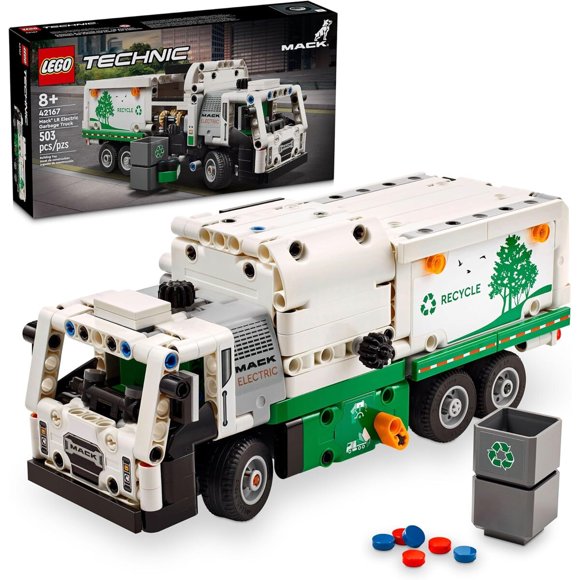 LEGO Technic Mack LR Camión de Basura Eléctrico