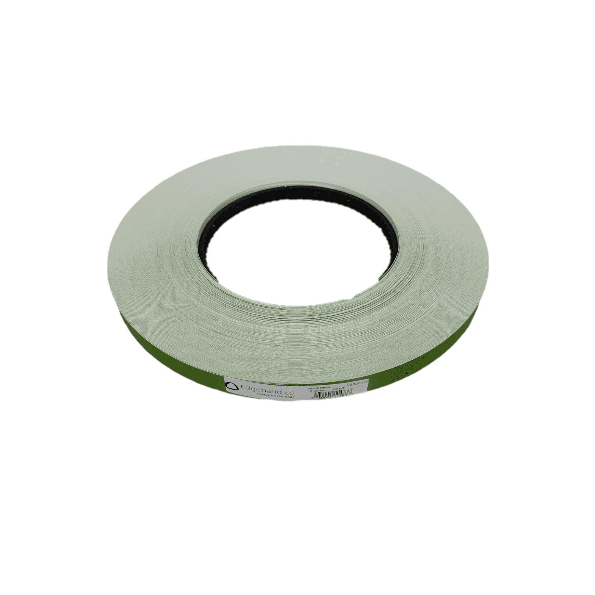 Edgeband - Tapacanto Encolado Rollo 100 Mt 18mm Verde Limon