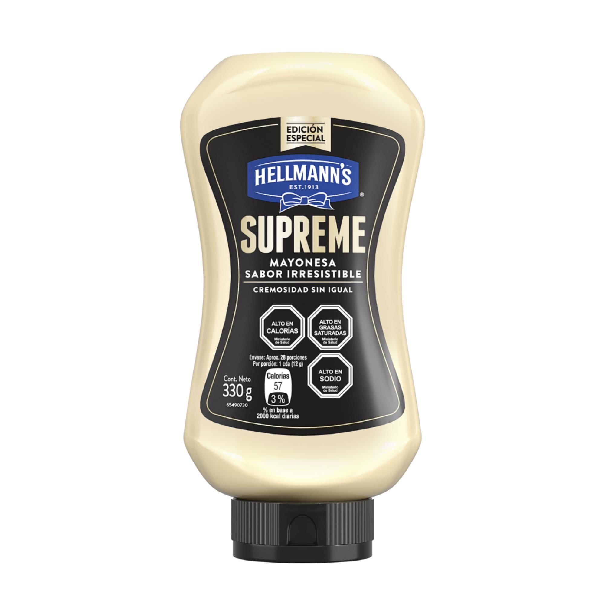 Mayonesa Supreme Squeeze 330 g Hellmann's