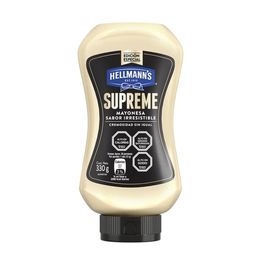 Mayonesa Supreme Squeeze 330 g Hellmann's
