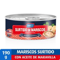 Surtido De Mariscos Aceite De Maravilla Lata Drenado 100 G - Neto 190 G Lider
