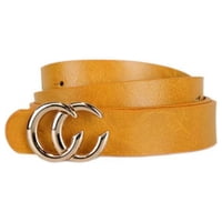 Carven - Cinturón Siena Amarillo