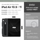 thumbnail image 2 of Funda ZUGU para iPad Air (M2) de 11 pulgadas (2024) y iPad Air 4 y 5 de 10,9 pulgadas, 2 of 7