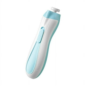 Babyluna - Set Corta Uñas Eléctrico Para Bebés Con Seguro De Rotación Azul