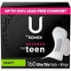 thumbnail image 1 of Almohadillas sanitarias U de Kotex Balance Teen Ultra Thin x160, 1 of 9