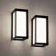 thumbnail image 1 of Aplique de pared Rosykite 2 unidades 18W 3 temperaturas de color impermeable, 1 of 9