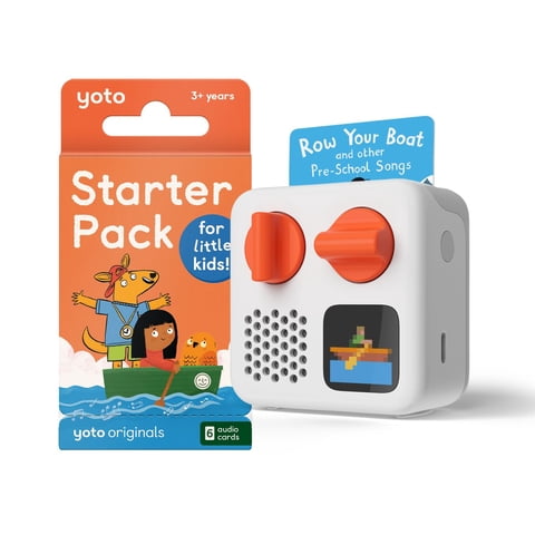 Reproductor De Audio Yoto Mini (Edición 2024) + Starter Pack Kids