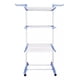 thumbnail image 4 of Tendedero Ropa Colgador Perchero Plegable 3 Niveles Azul/ Blanco, 4 of 7