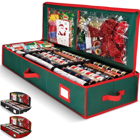 Organizador de Papel de Regalo Homior para 24 Rollos de hasta 40 in