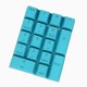 thumbnail image 5 of Kit De Cubierta De Tapas De Teclas DIY PBT Para Teclado Mecánico De Cereza 17 Teclas Azules, 5 of 5