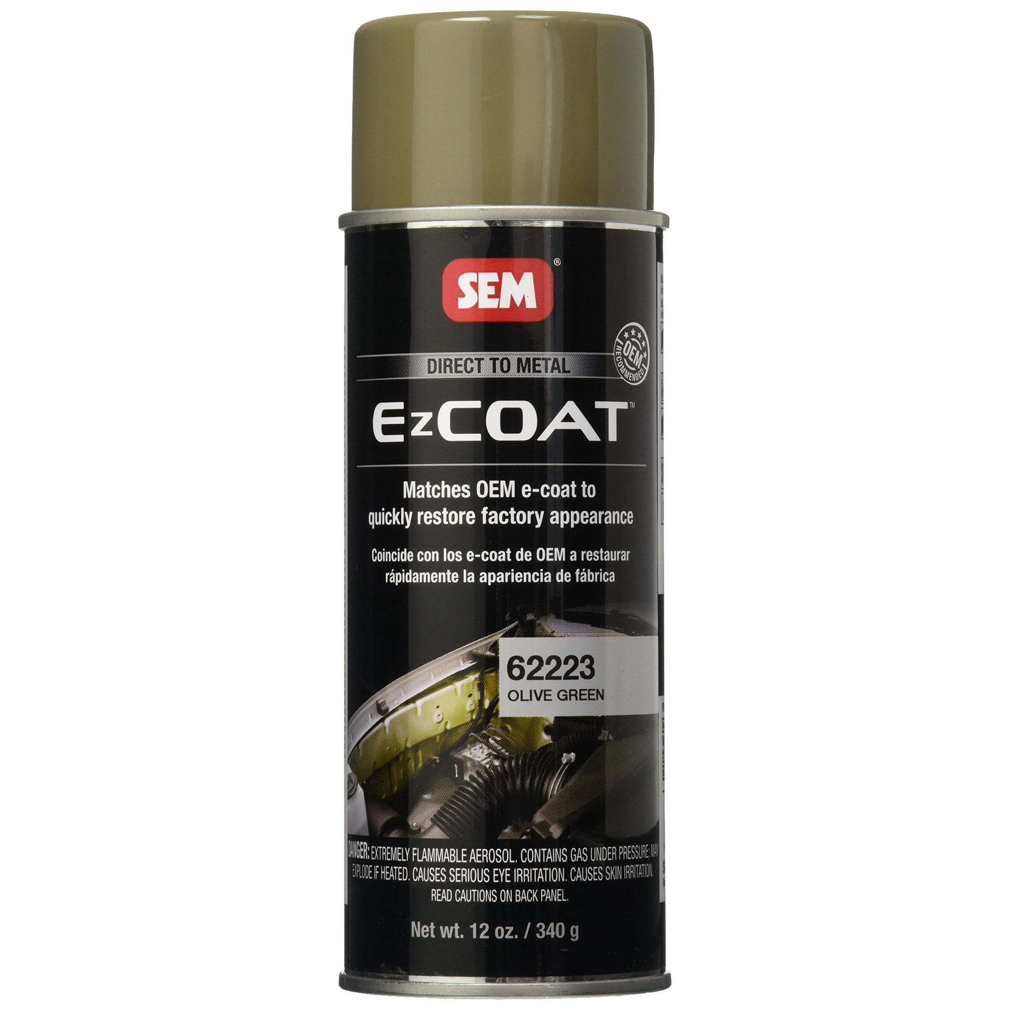 Pintura En Aerosol Sem Ez Coat Verde Oliva 355ml