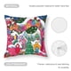 thumbnail image 5 of Navidad: Bienvenido a Villa Quién Fundas de almohada de terciopelo con tema, regalos de funda de almohada, decoración para el hogar, cojín de lanzar, regalo de cumpleaños para fans y parejas.30*30cm., 5 of 6